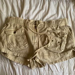 Free People Cargo shorts